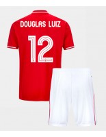 Otroške Nogometnih dresov Nottingham Forest Douglas Luiz #12 Domači 2025-26 Kratki rokavi (+ hlače)